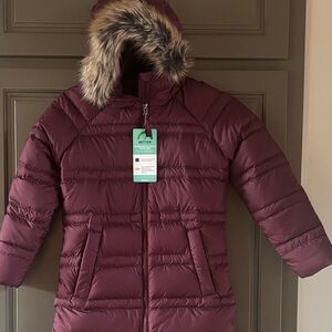 Marmot Port Royal down Montreaux Jacket 2.0, girls small, brand new with tags